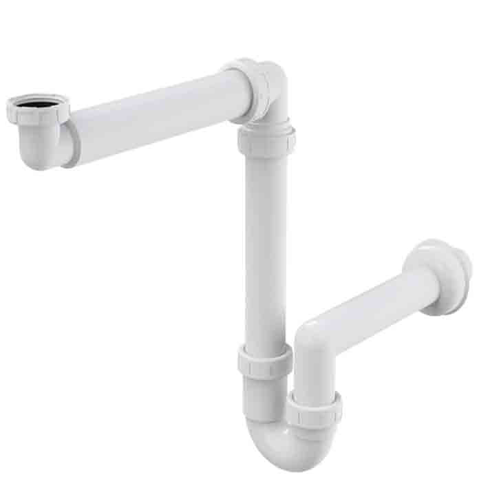 Slika Sifon za umivaonik A434 DN40 5/4 za uštedu prostora